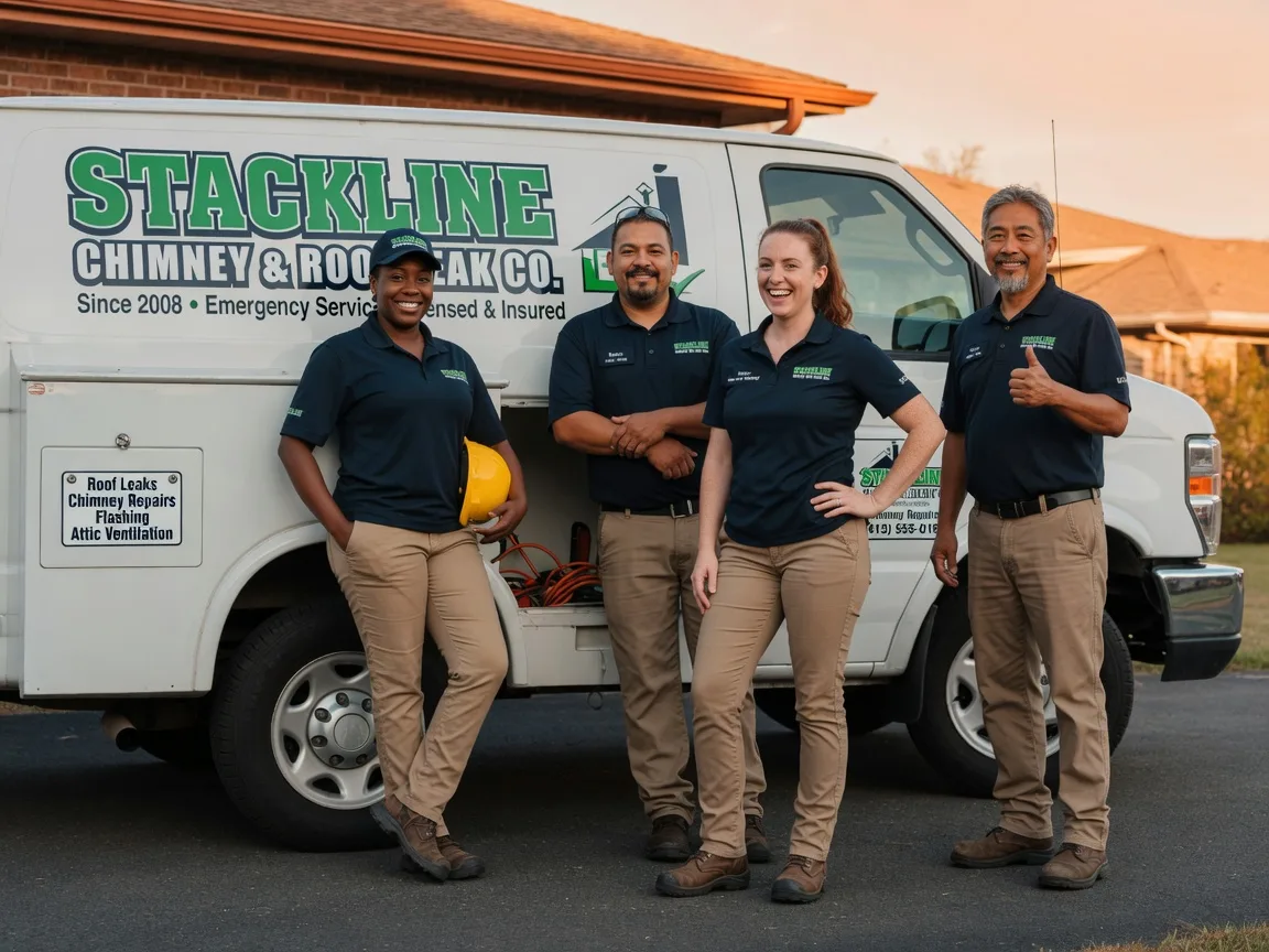 Chimney flashing repair company in Matamoras, PA